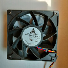 QFR1212GHE 6000RPM PWM Speed Control Fan 120X120X38mm 4 Wire 12V 2.7A for Bitmain S7 S9 S11 S15 T9 T17 Miner