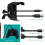 Kontrollenhet BakåTknappfäSte Adapter Paddlar Knappar Trigger för  One S/X/Series S/Series X Controller Gamepad 5