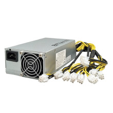 APW7 1800W Power Supply Mining PSU for Bitmain S9/+/A6/A7/R4/S7/E9 with 10X PCI-E 6Pin Connectors