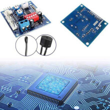 12 V 4 Draht HochtemperaturlüFter, Temperaturregelung, Geschwindigkeitsregler, CPU Modul, Temperaturalarm, PWM, PC CPU