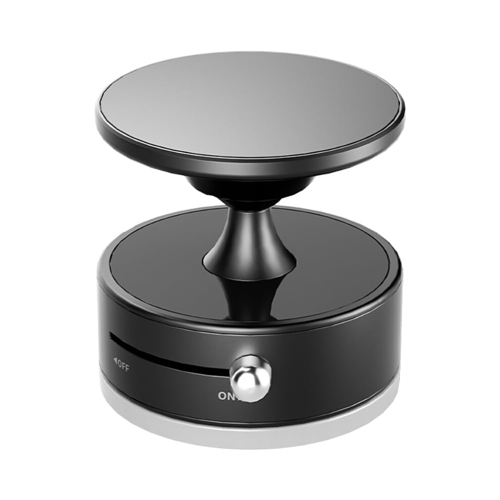 Magnetic Phone Mount With Vacuum Suction Base, Foldable Rotatable Car Phone Holder For Dashboard And Windshield Black 9169991081960