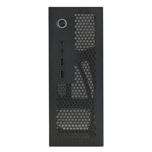 A09 HTPC-ComputergehäUse -ITX-Gaming-PC-GehäUse Desktop-GehäUse USB2.0-ComputergehäUse HeimcomputergehäUse Silber 2