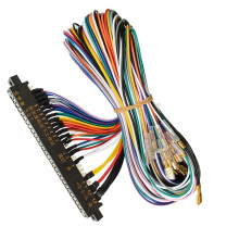 Jamma 28 Pin Arcade Cable Harness Joystick BotóN Conector para Video Arcade Game Box Arcade Game (4.8Pin)