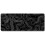 Topographic Contour Extended  Mouse Pad Computer Keyboard Mouse Mat Mousepad with 3Mm Non-Slip Base 1