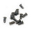 60Pcs Computer Case Cooling Fan Screws Computer Fan Mount Long Short Screws Fan Radiator Accessories 8