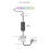 COOLMOON ARGB  Controller with Lengthen Cable Wide Compatibility 5V 3-Pin To  Power Supply RGB Sync Controller 1