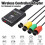 Wireless Game Controller Adapter für  64 N64 Konsole UnterstüTzt Bis zu Vier Wireless Game Controller 7