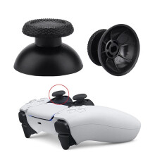 4 St Analog Joystick med Joystick Caps för PS5 Controller 3D Analog Joystick Potentiometer med 2 Joystick Gummiring