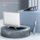 Aluminum Vertical Laptop Stand for  Air Pro Adjustable Holder Riser Foldable Portable Notebook Stand Gray 5
