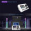 For StreamDeck Virtual Keyboard LCD Button 6 Keys Live Content Creation Controller Custom Button for Windows/Android/IOS 6