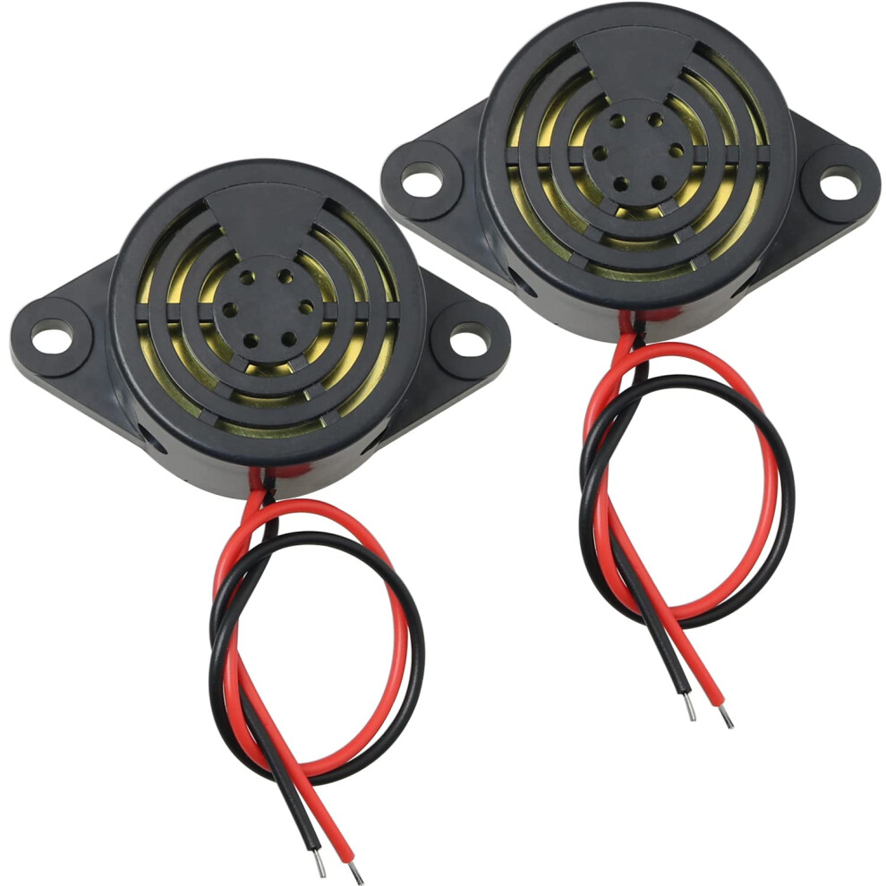 Electronic Buzzer Piezo Alarm Dc 324V Decibel Abs Loud Sound Continuous Tone For Circuits 9169991135779