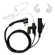 Two Way Radio Acoustic Tube Earpiece with Mic for Motorola CP GP CLS DTR Series, Clear Audio