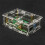 For Raspberry Pi 5 Acrylic Case+Heat Sink with Cooling Fan Transparent Shell Protective Case for Pi 5 5