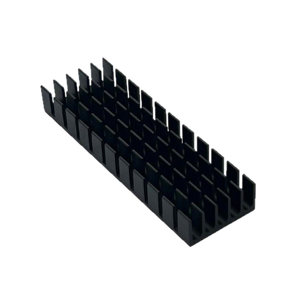 Aluminum Heatsink Radiator Heat Sink For Electronic Ram Chip Led Ssd Cooling With Thermal Conductive Tape 70X22x10mm 6032767135835