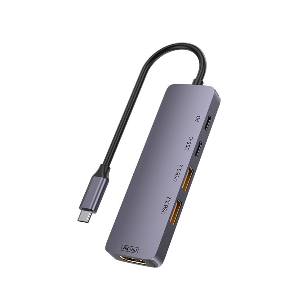 Usb C Hub 10Gbps Type C To 4K60hz Hdtv Pd 140W Usb 3.2 Gen 2 Multifunctional Adapter For Laptop Pc Accessories Usb Hub 4713048828791