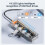 4 in 1 Hub Docking Station 5Gbps High Speed Type C Splitter Adapter for Laptops, PC and Tablets 7