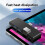 For  Surface Pro 4/5/6 Docking Station -Compatible PC Screen Projection 100M Ethernet Port USB3.0 Adapter,B 2