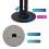 Magnetic Bracket for Split Keyboard Phone Tablets PC Detachable 360and Height Adjustable Bracket Game Accessories White 4