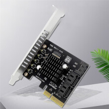 PCIe to 4 Port USB3.0 HUB+ 15Pin Power 5Gbps PCI Express Expansion Card USB 3.0 Adapter for 2U/4U Case Desktop