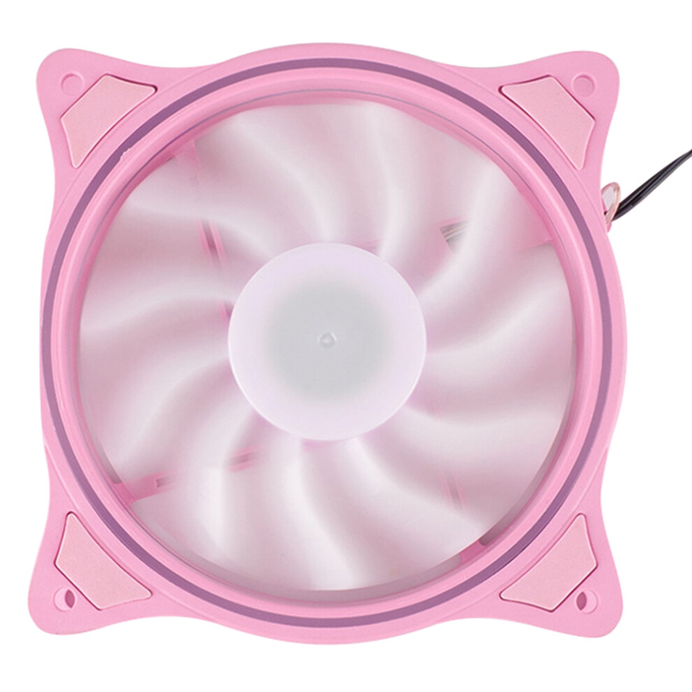12Cm Cooling Fan Aperture Inside And Outside Led Silent High Wind Volume Computer Rgb Cooling Fan Light 6032760033442