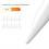 10Pcs Silicone Replacement Tip Case Protective Cover for  Pencil 1St 2Nd Touchscreen Stylus Pen Case White 4