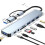 8 in 2 USB +Type C HUB Docking Station with 3.5mm Audio Jack Adapter  Card Reader Laptop Tablet Disk Converter 9