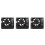 3X Argon Fan HAT for Raspberry Pi 4/ 3 Cooling Fan with Software Adjustable Speed / 40mm  Fan for Raspberry Pi4 1