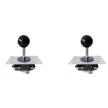 2X Arcade Joystick Controller Joystick Joystick mit Platine 5P Pin Ohne Licht Joystick Spiel Konsolen Griff I