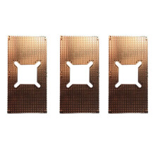 3X for RTX 3060 3080 3090 Backplane Pure Copper Heat Sink Card Memory Auxiliary Radiator 90X180MM(5mm)