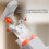 4 Pack Push to Open Double Spring Cabinet Latch Handle Design for Doors and Wardrobes Gray 5