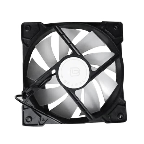 BAJEAL 12cm Chassis Cooling Fan 4P Interface Chassis Fan Computer Chassis Cooling Colorful Lights Mute Multi-Function Fan,1 Set