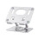 Foldable Adjustable Laptop Holder 360 Rotation Tablet Holder Al-Alloy Stable Compatible with Tablet 1