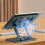 Foldable Adjustable Laptop Holder 360 Rotation Tablet Holder Al-Alloy Stable Compatible with Tablet 5