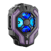 F18 Display Digital Celular Ventilador de Resfriamento Radiador Back-Clip Game Cooler para Telefone Jogos Cool Heat Sink