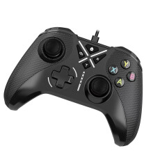 Wired Game Controller with Hall Triggers Joysticks and Turbo Function for  Series S/X,  One, and PC