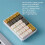 21Keys  Keyboard 2.4G Wireless Number Pad Mechanical Numeric Keypad for Accounting Numpad Gaming ProgrammingKeypad A 5