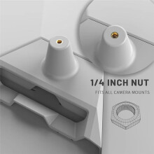 For Starlink Adapter Mount,for Starlink Dish, Suction Cup Mount and Tripod Mount Base,1/4 Inch Nut Mount
