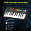 Portable MIDI Control Keyboard, USB, Sequencer Keyboard, Backlit Drum Pads, 8 Knobs, OLED, 25-Key Controller 10