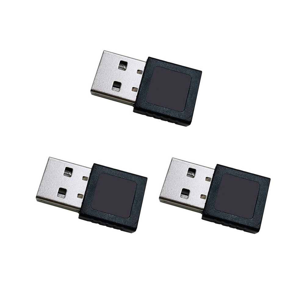 3X Usb Fingerprint Reader Module Device Usb Fingerprint Reader For Windows 10 11 Hello Biometrics Security Key 4713055511167