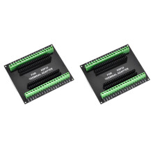 2X Carte de Dérivation ESP32 GPIO 1 en 2 Compatible avec La Carte D'Extension NodeMCU-32S Lua 38Pin GPIO