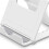 3X Tablet Stand Desktop Support Portable Double Folding Stand Suitable for     Tablet Stand White 1