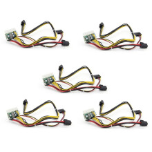 5X PCI-E 6PIN Ingang  12V 300W -ATX-300W 24Pin  ATX Schakelaar PSU Voedingsmodule