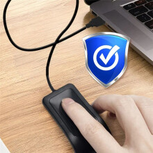 Biometric Fingerprint USB Reader for Win10/11 - Secure Login with Hello Biometrics