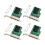 4X RJ-45 4-Port Ethernet Server Adapter Gigabit Network Card PCI-E X1 Interface 1