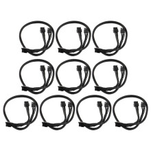 10X PSU 8Pin to Dual 8Pin(6+2) Pin PCIe Modular Power Supply Cable for EVGA Supernova G2 G3 P2 T2 GS 650 750 850 1600