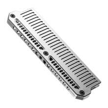 4X DDR4 DDR5 RAM Geheugen Heatsink Cooler Geheugen Koelvest Aluminium Radiator met 9W Siliconenvet Warmtegeleider, Zilver