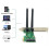 5X Wireless Card WiFi  PCI-E Express to PCI-E Adapter with 10 Antenna External for PC 8