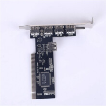 2X USB 2.0 4 Port 480Mbps High Speed VIA HUB PCI Controller Card Adapter PCI Cards for Vista Windows ME XP 2000 98 SE