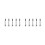 10PCS Universal Stylus Pen Transparent Disc Capacitive Screen Touch Pen Replacement Tip Drawing Writing Nib Pencil 1