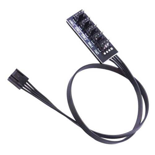 2pz 40 cm da 1 un 5 4 Pin  TX4 PWM Fan CPU HUB Splitter PC Case Chasis Cooler Prolunga Controller Controller 1